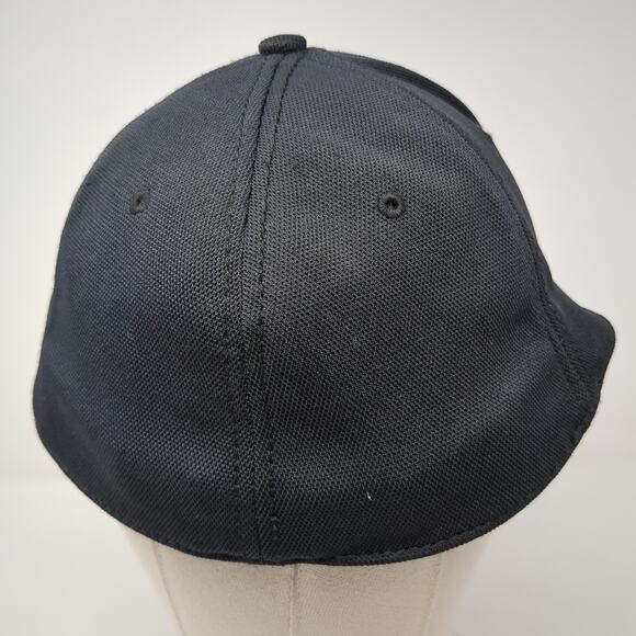 Wounded Warrior Project Fitted Baseball Cap Black One Size 6 Panel Under Armour - Picture 6 of 9